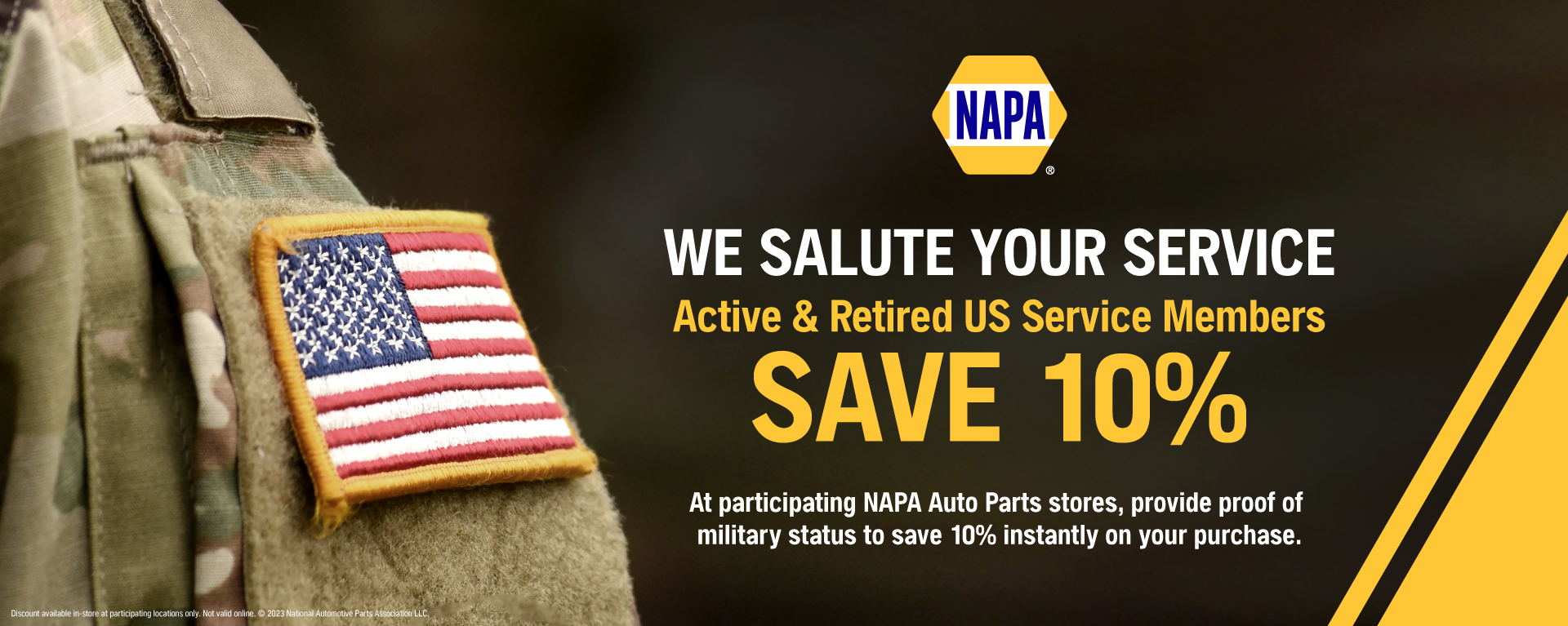 military-discount-desmoines-napa-promotions